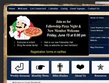 Tablet Screenshot of goodshepherdwels.org